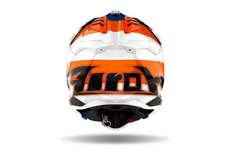 Airoh Aviator 3 Monarch Orange Gloss Crosshelm