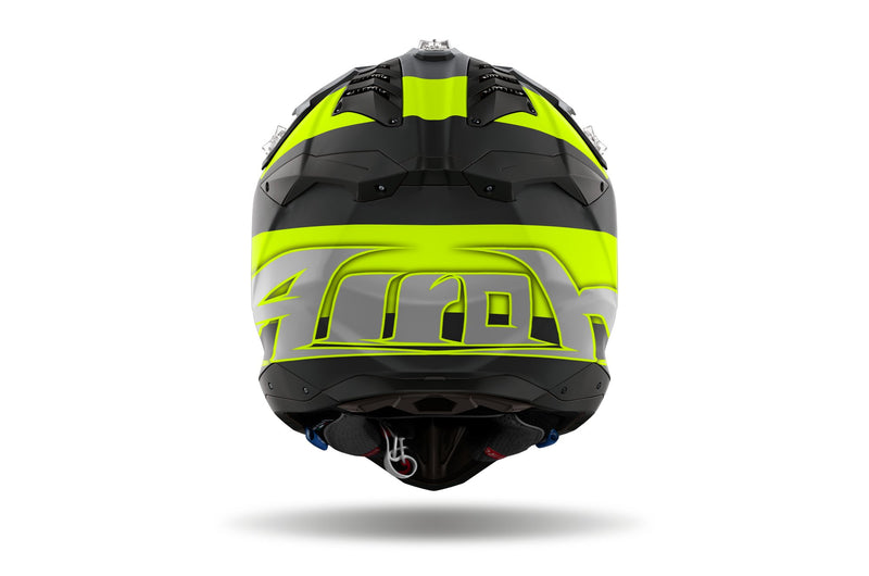 Airoh Aviator 3 Monarch Yellow Matt Crosshelm