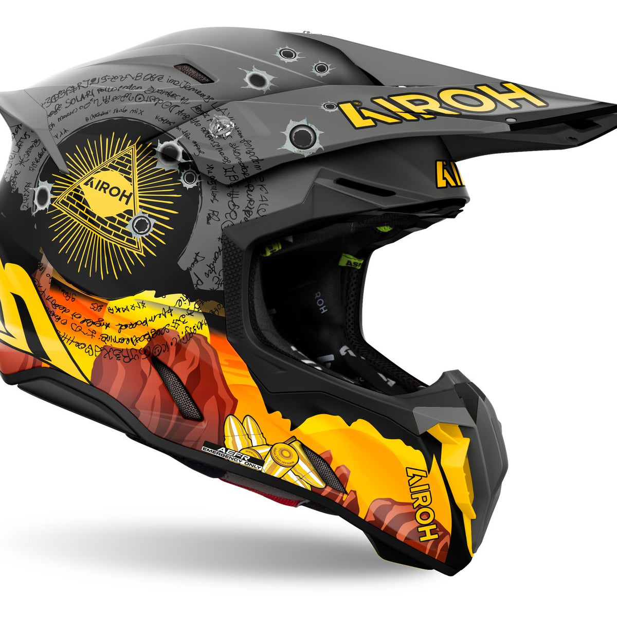 Airoh Twist 3 Adventure Matt Crosshelm