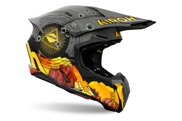 Airoh Twist 3 Adventure Matt Crosshelm