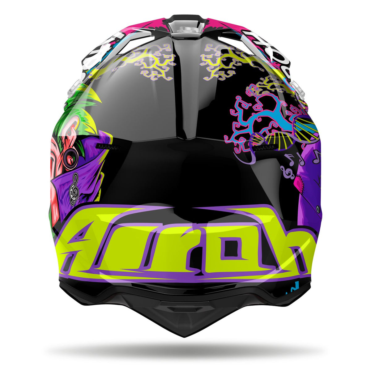 Airoh Wraaap Music Gloss Crosshelm