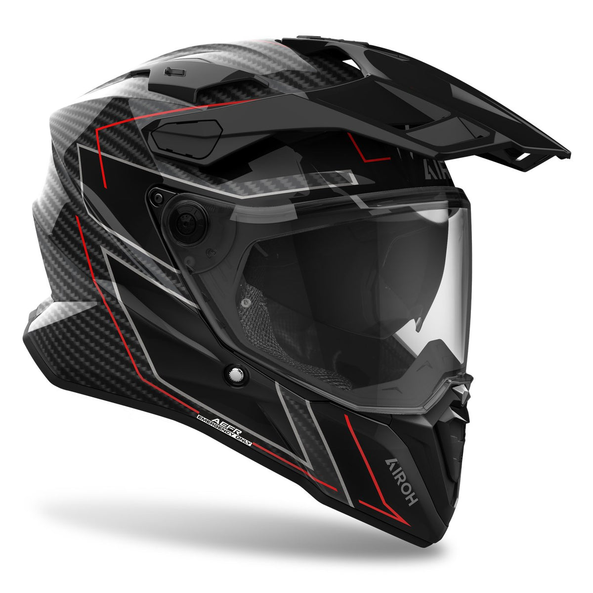 Airoh Commander 2 Carbon Stylish Gloss Adventurehelm