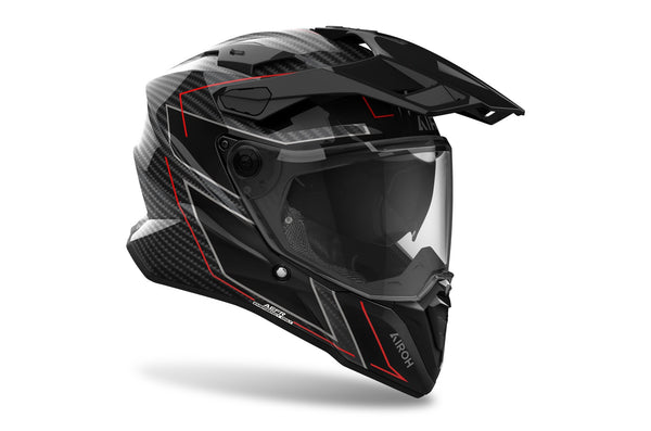 Airoh Commander 2 Carbon Stylish Gloss Adventurehelm