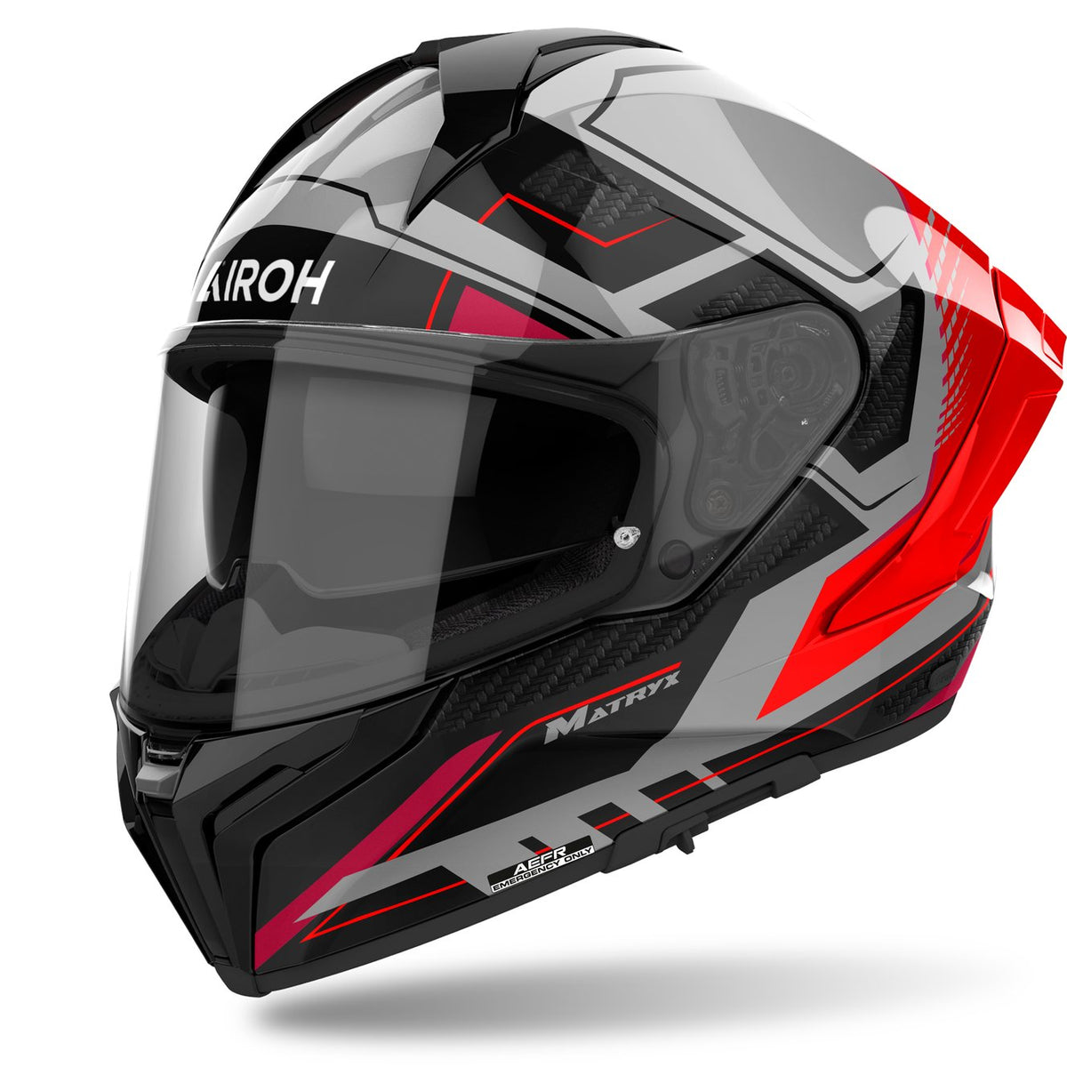 Airoh Matryx Rocket Red Fluo Gloss Integraalhelm