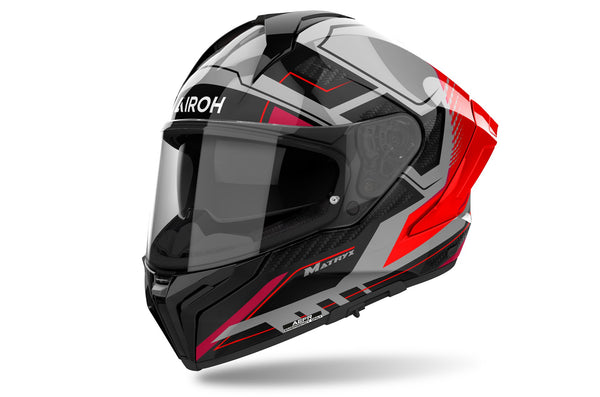 Airoh Matryx Rocket Red Fluo Gloss Integralhelm