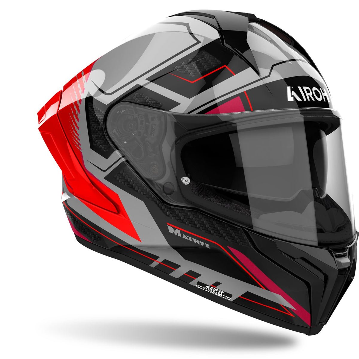 Airoh Matryx Rocket Red Fluo Gloss Integraalhelm