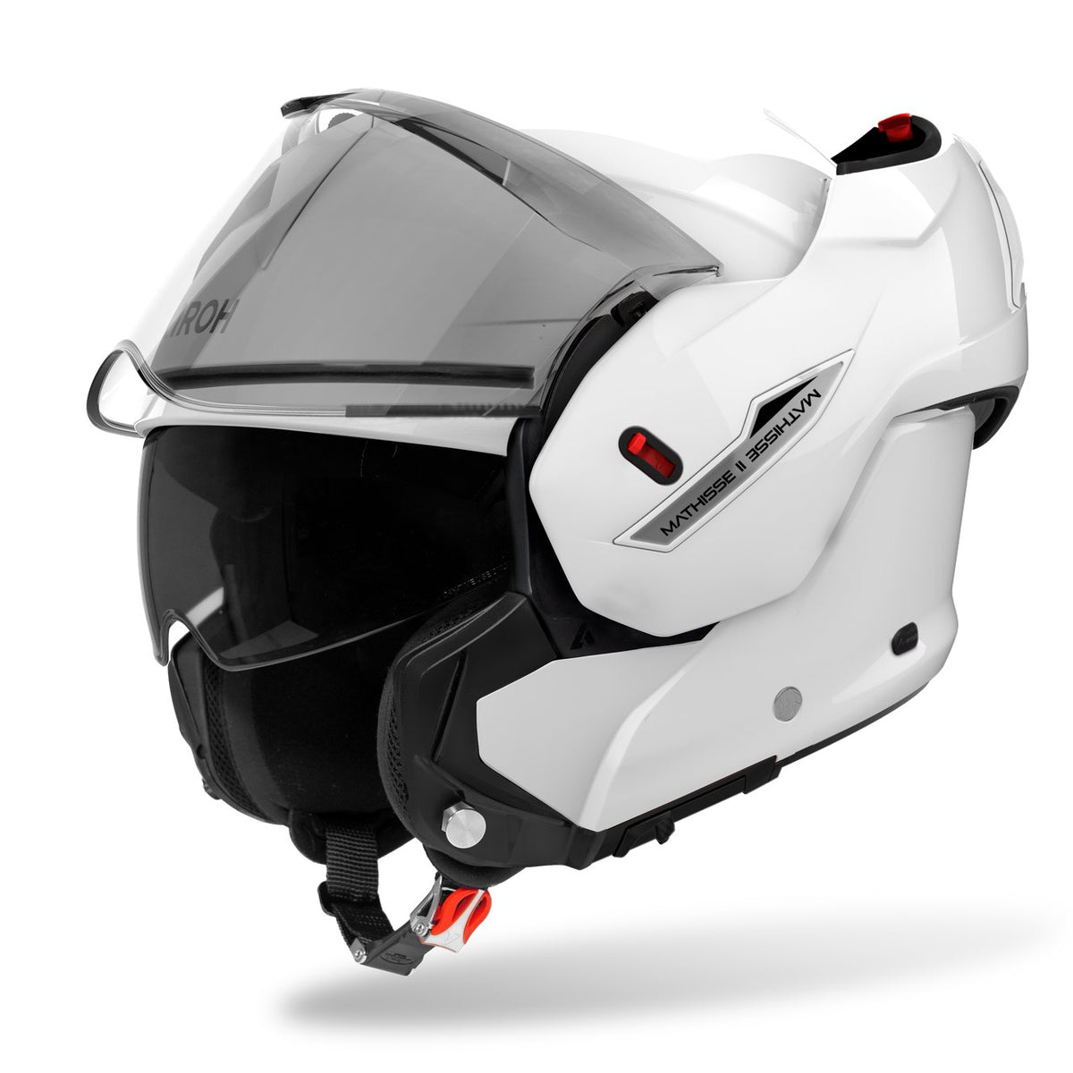 Airoh Mathisse II Color White Gloss Systeemhelm
