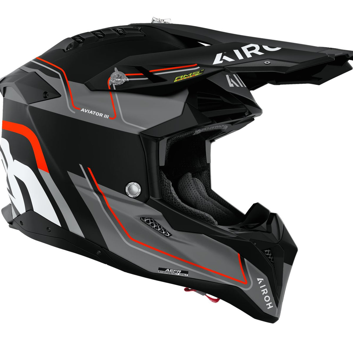 Airoh Aviator 3 Leader Orange matt Crosshelm
