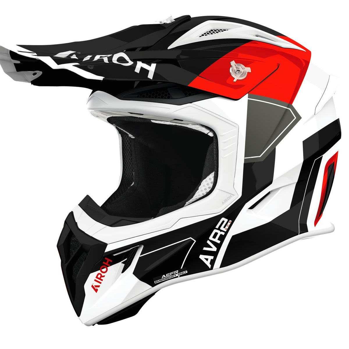 Airoh Aviator Ace 2 Shield Red gloss Crosshelm