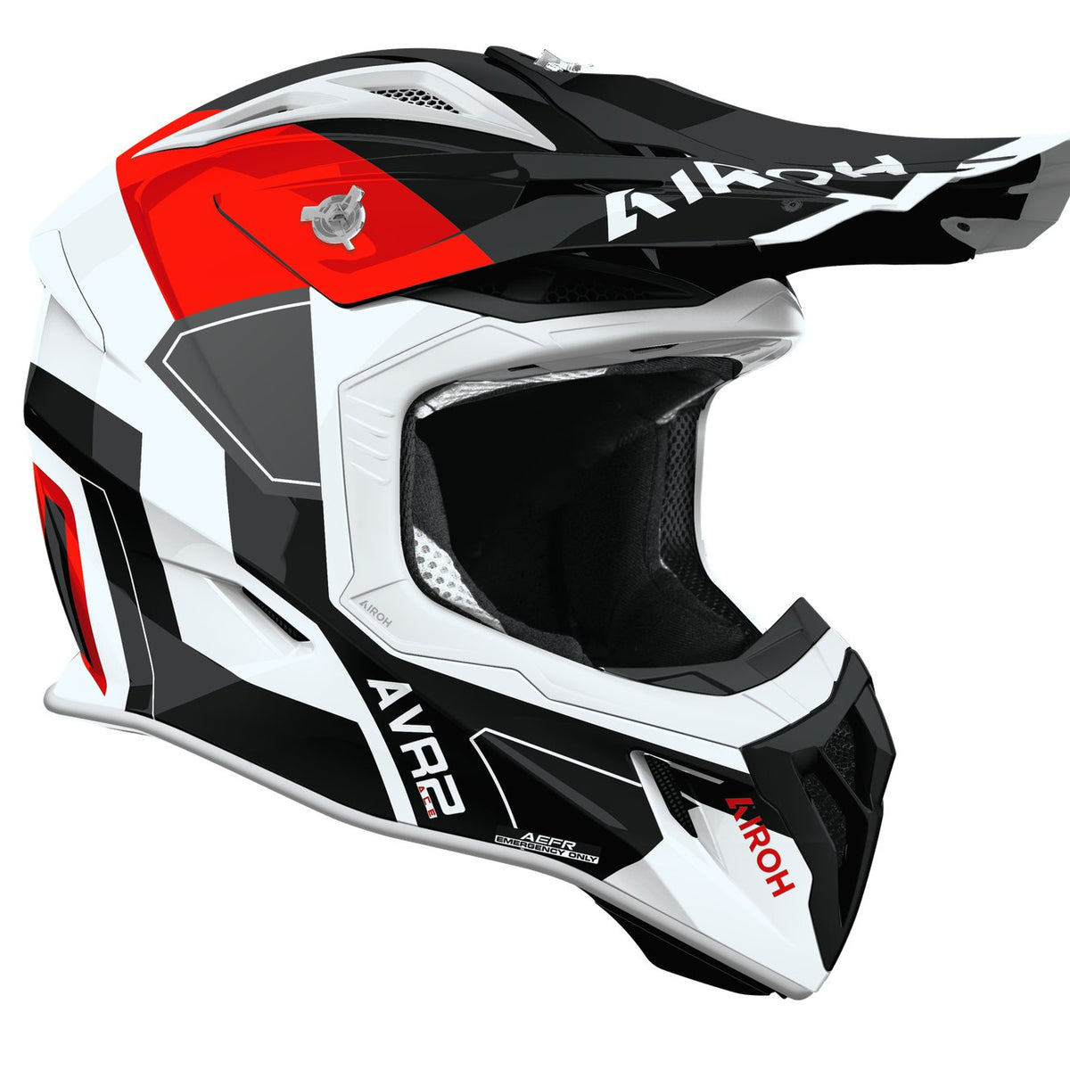 Airoh Aviator Ace 2 Shield Red gloss Crosshelm