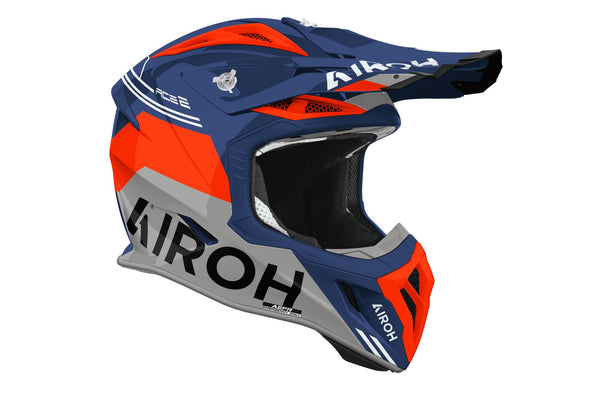 Airoh Aviator Ace 2 Fury Cerulean Gloss Crosshelm