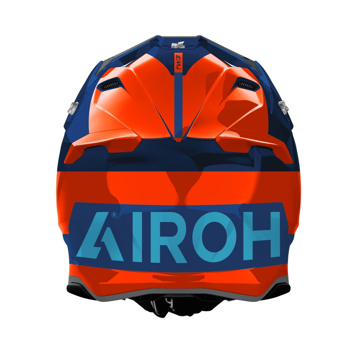 Airoh Twist 3 Fancy Orange/Blue gloss Crosshelm