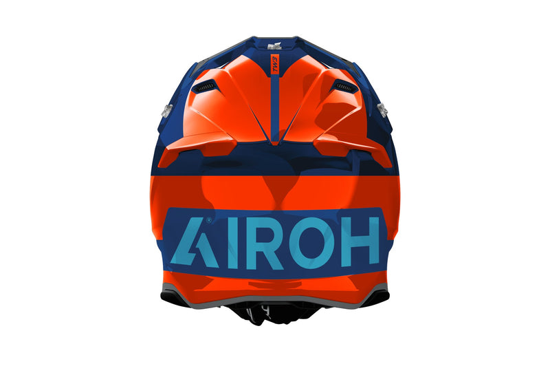Airoh Twist 3 Fancy Orange/Blue gloss Crosshelm