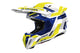 Airoh Twist 3 Dynasty Blue/Yellow gloss Crosshelm