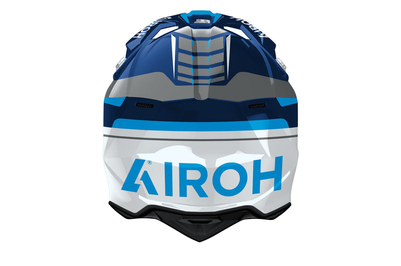 Airoh Wraaap Conquer Blue gloss Crosshelm