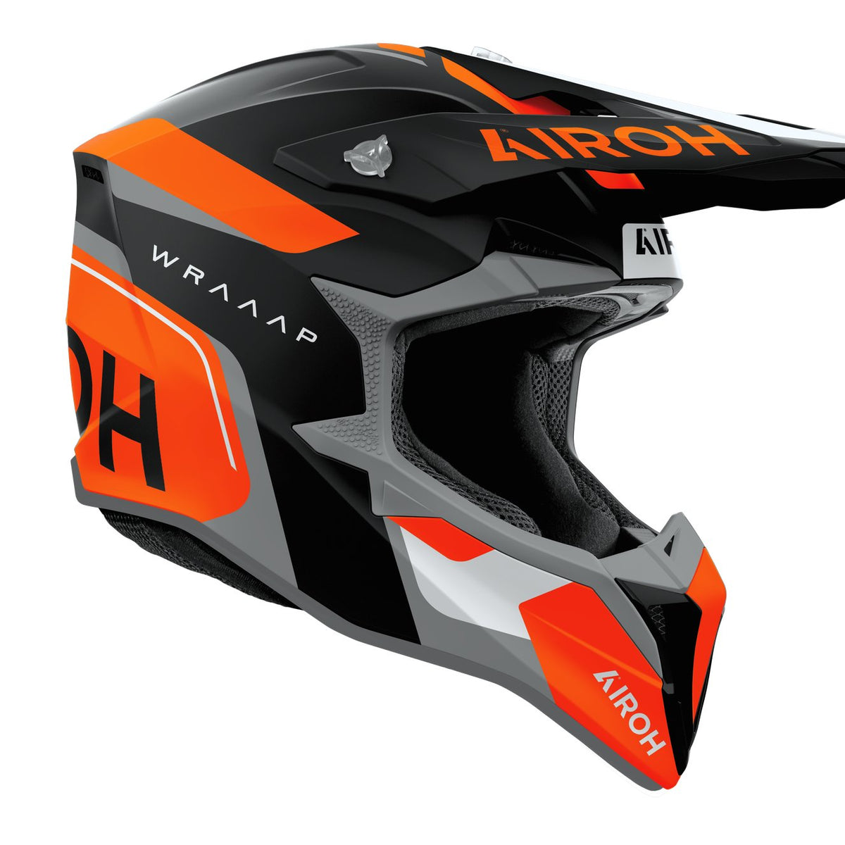 Airoh Wraaap Conquer Orange matt Crosshelm