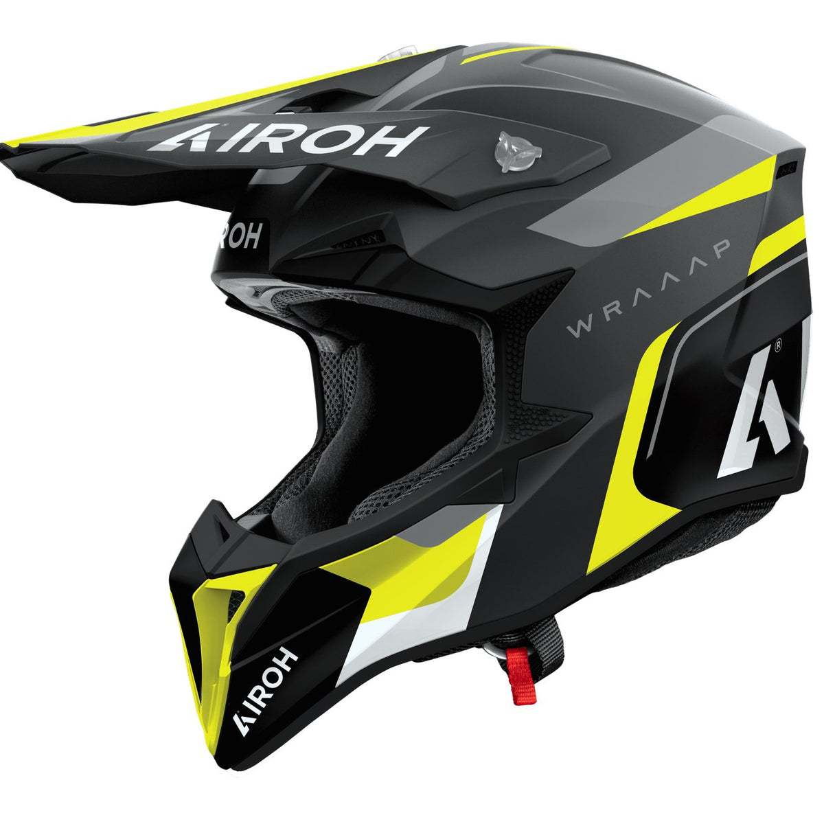 Airoh Wraaap Conquer Yellow matt Crosshelm