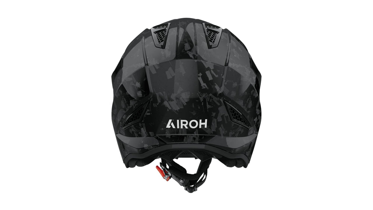 Airoh TRR II Carbon Gloss Trialhelm