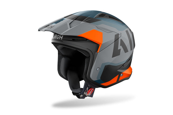 Airoh TRR II Jupiter Orange Matt Trialhelm