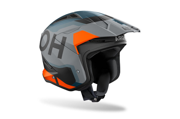 Airoh TRR II Jupiter Orange Matt Trialhelm