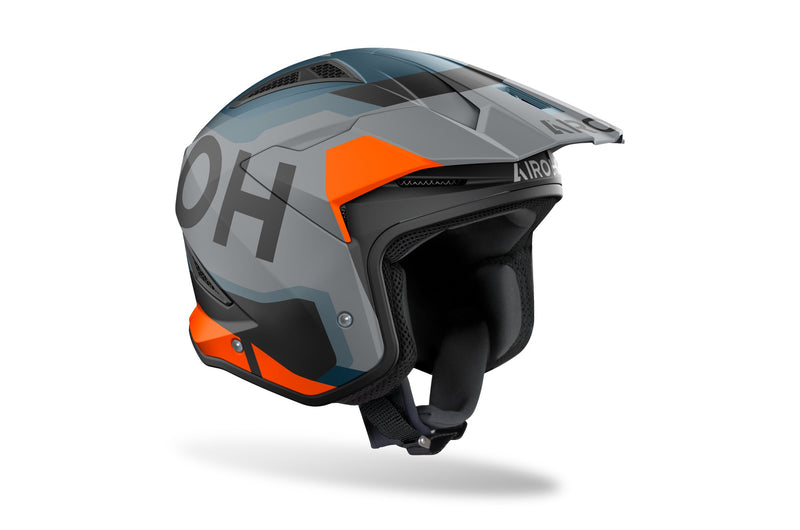 Airoh TRR II Jupiter Orange Matt Trialhelm