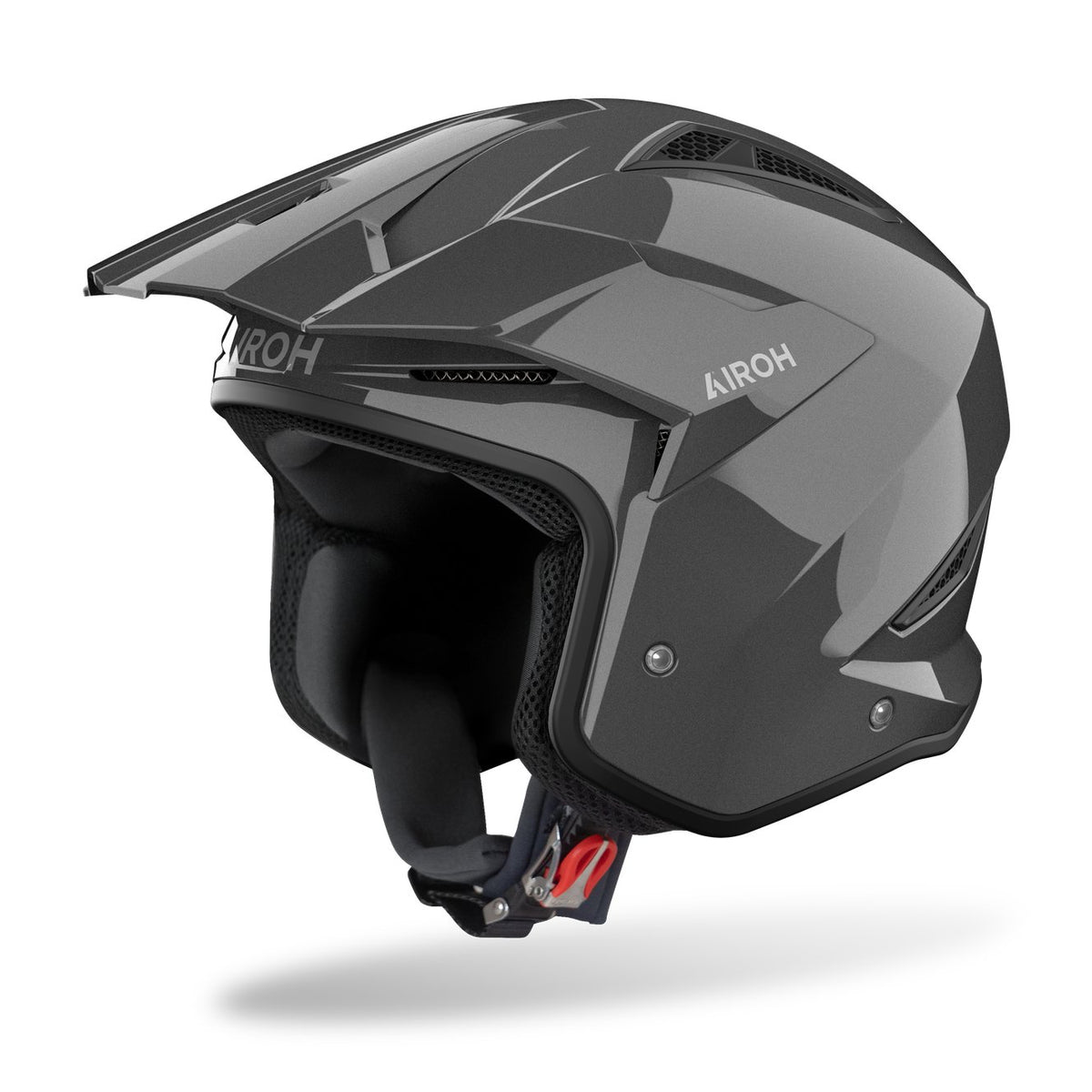 Airoh TRR II Color Dark Grey Gloss Trialhelm