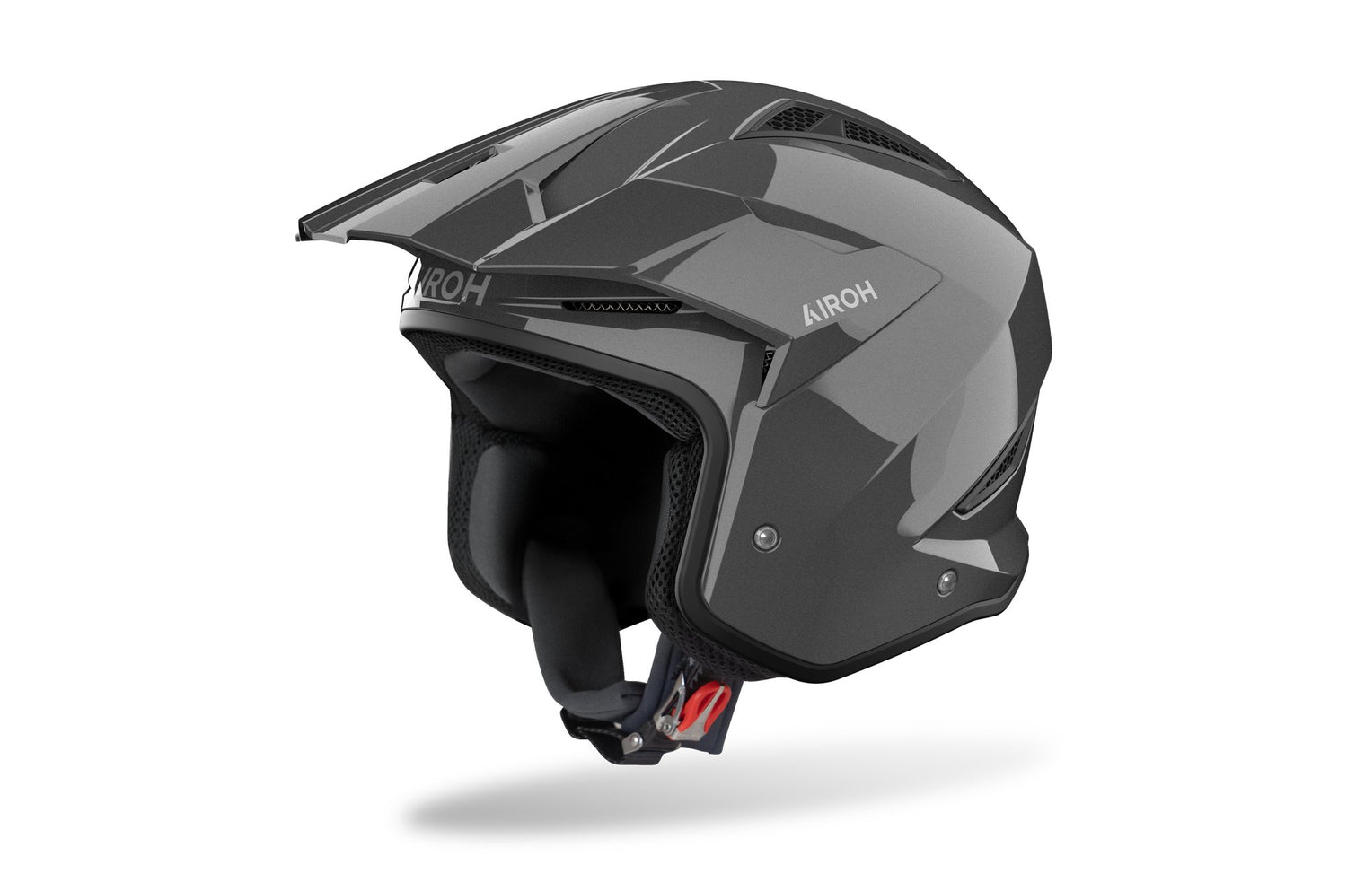 Airoh TRR II Color Dark Grey Gloss Trialhelm