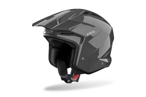 Airoh TRR II Color Dark Grey Gloss Trialhelm