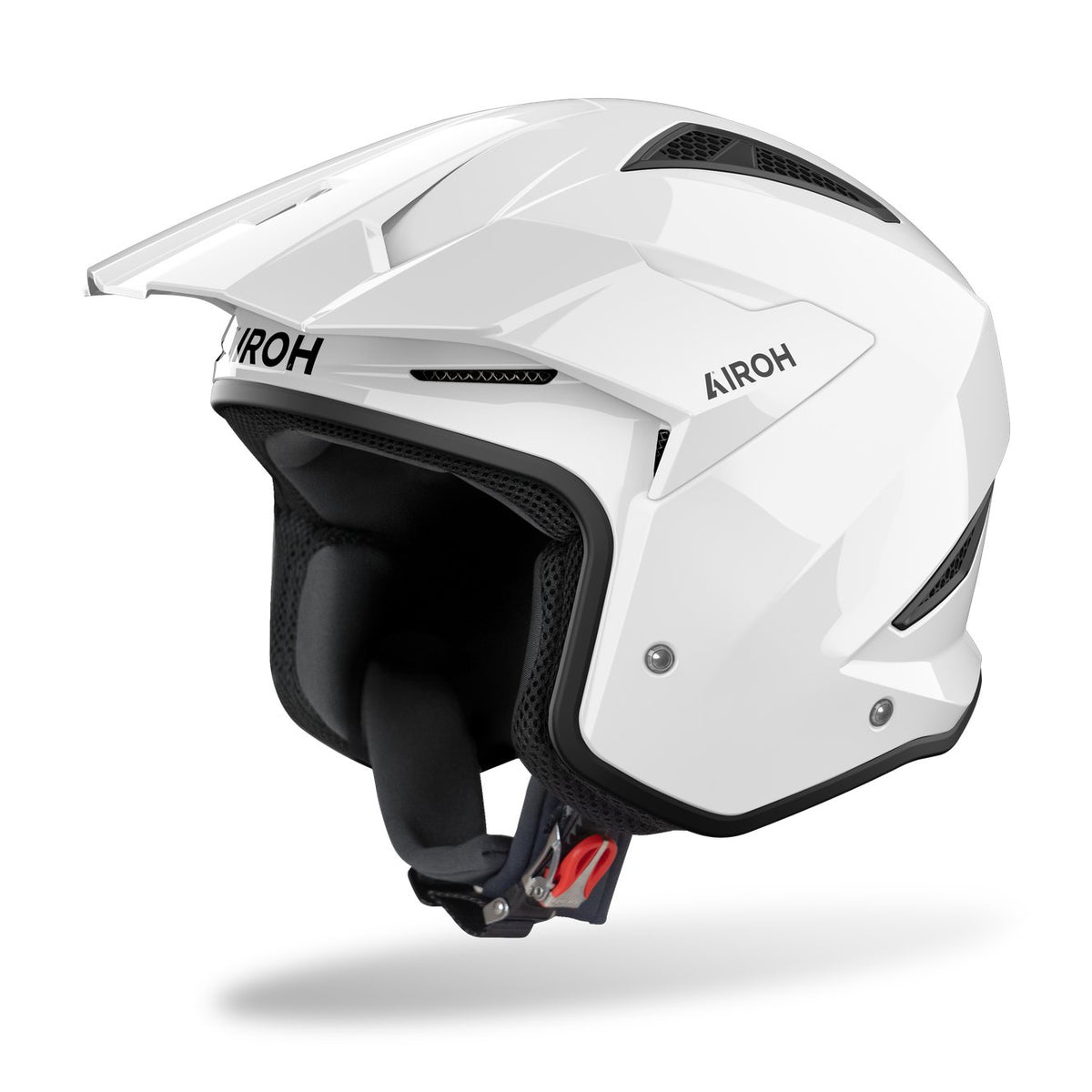 Airoh TRR II Color White Gloss Trialhelm