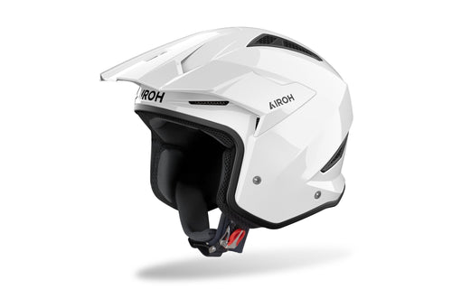 Airoh TRR II Color White Gloss Trialhelm