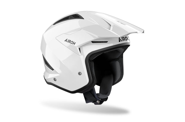 Airoh TRR II Color White Gloss Trialhelm