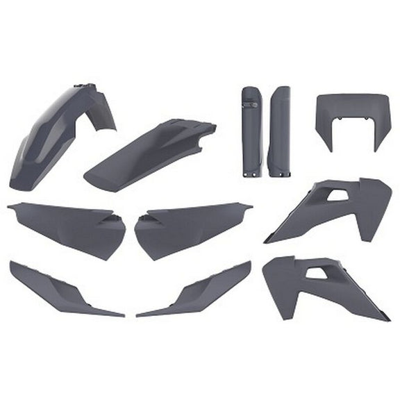 Polisport Plasticset Grijs HUSQVARNA FE250/FE350 2020-2023
