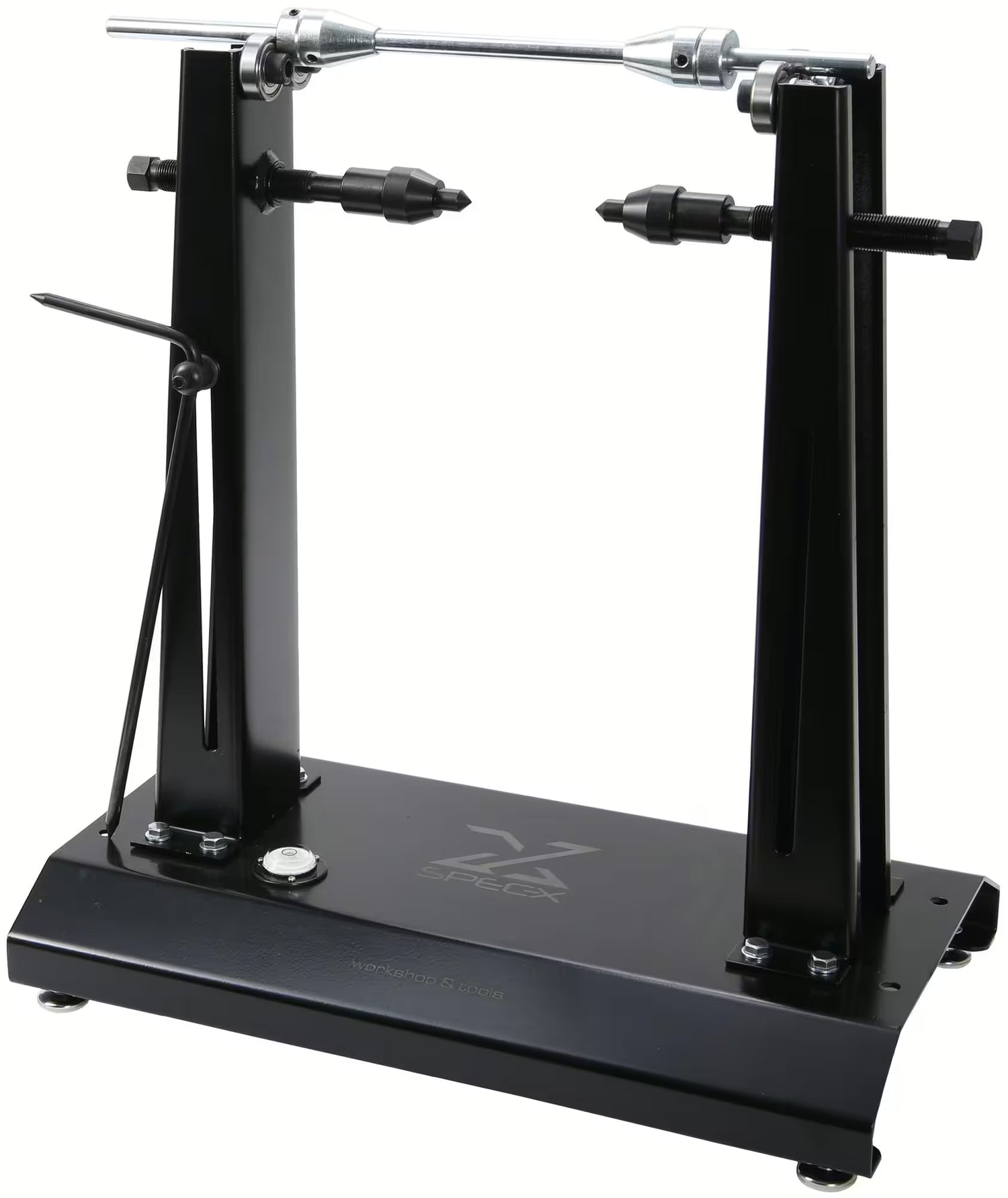 SPEC-X Professionelles Radwuchtgerät Schwarz – Universelles Radwuchten bis 21 Zoll