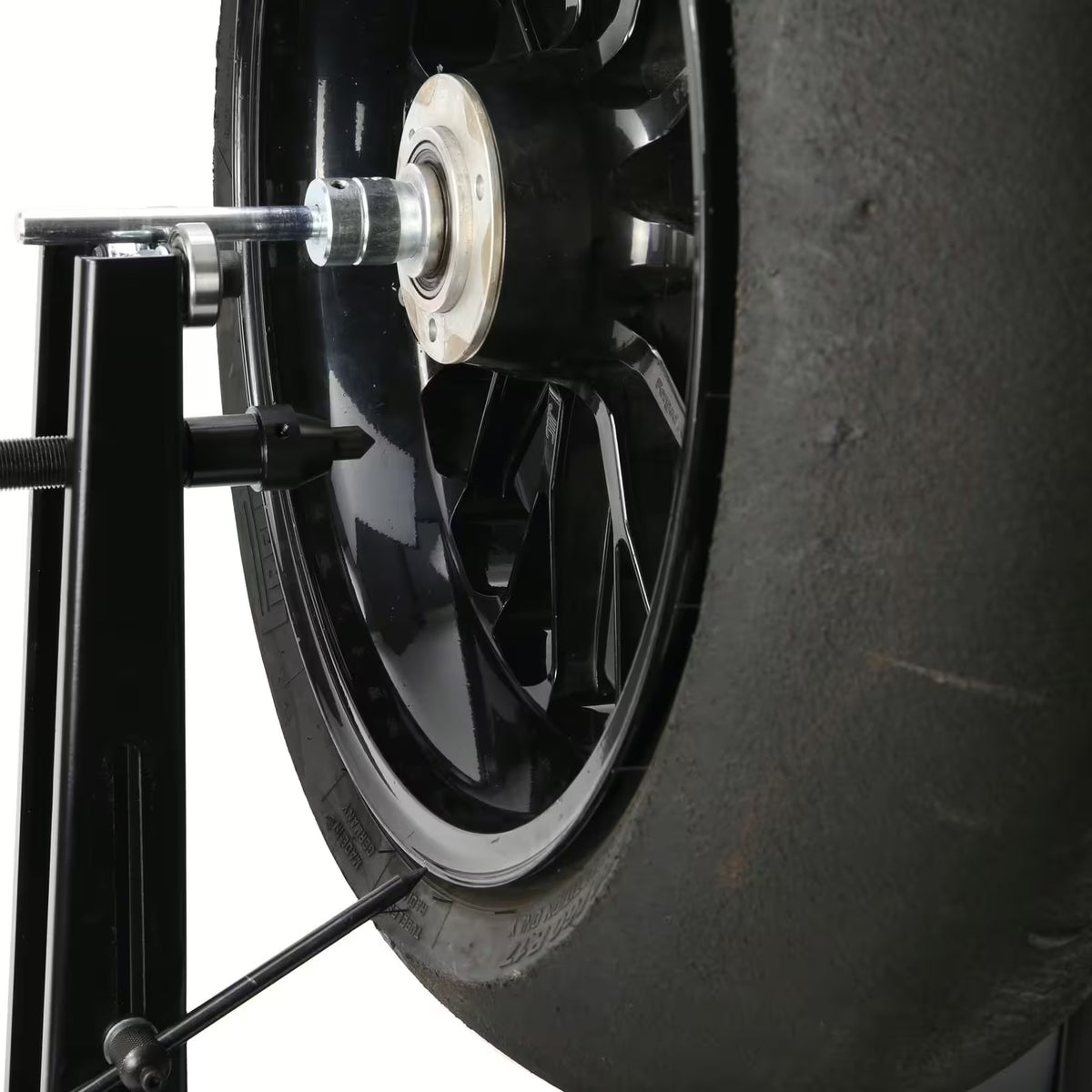 SPEC-X Professional Wheel Balancing Device Black – Universal Wheel Balancing up to 21"