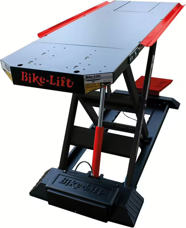 Fahrradlift – elektrohydraulische Hebebrücke, Tragfähigkeit 750 kg