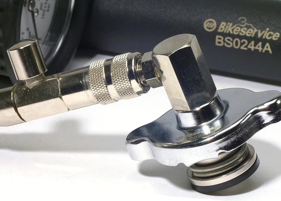 BIKESERVICE koelsysteem tester 6-delig – Vehicle Repair & Specialty Tools kopen bij WheelsWork | Motoronderdelen, Gereedschap & Accessoires
