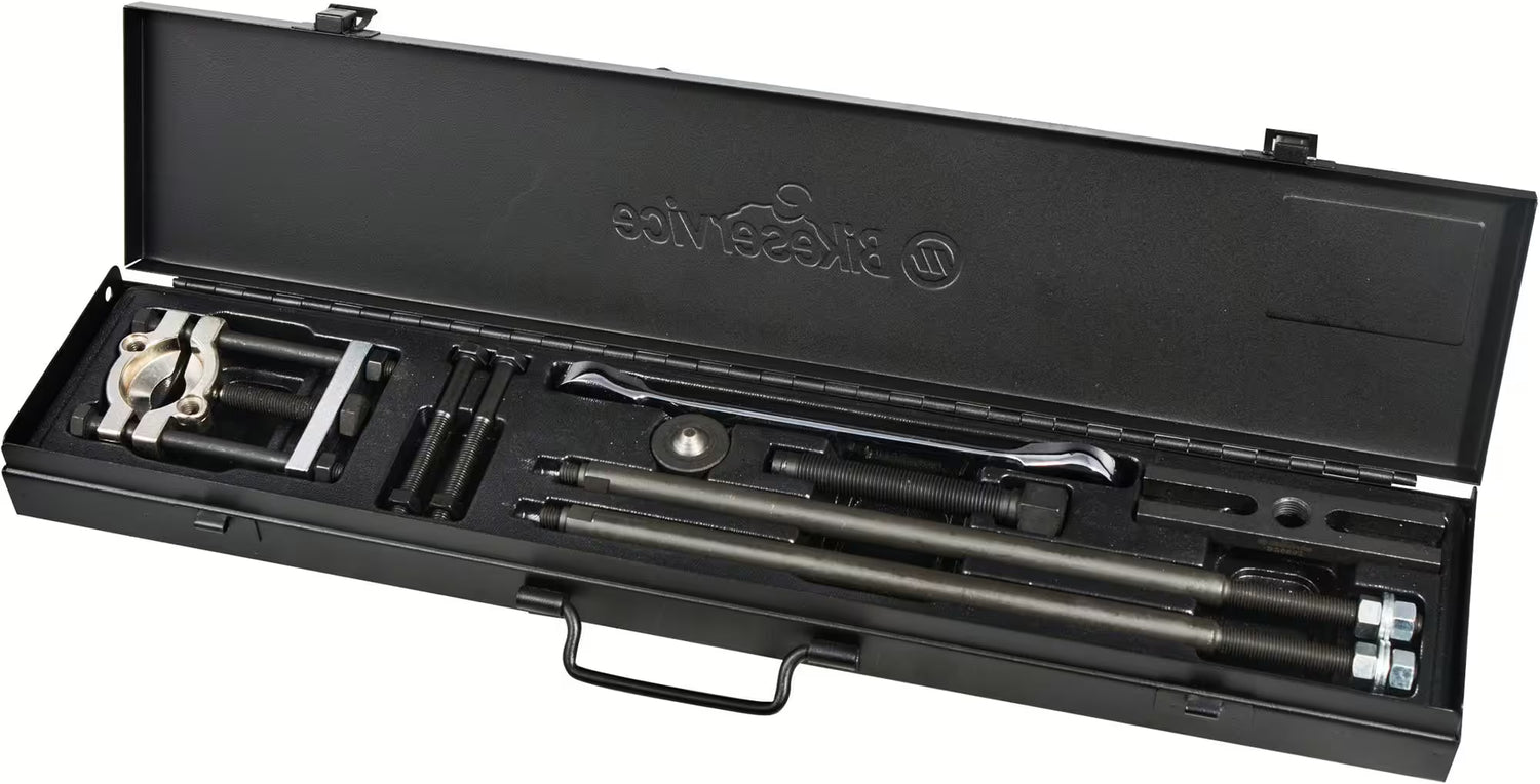 BIKESERVICE demontagegereedschap set Voor de demontage van balhoofdlagers – Mechanic Tool Sets kopen bij WheelsWork | Motoronderdelen, Gereedschap & Accessoires