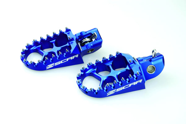 Scar Evolution Voetsteunen KTM/Husqvarna EXC/F SX85 2016-2024 Blauw