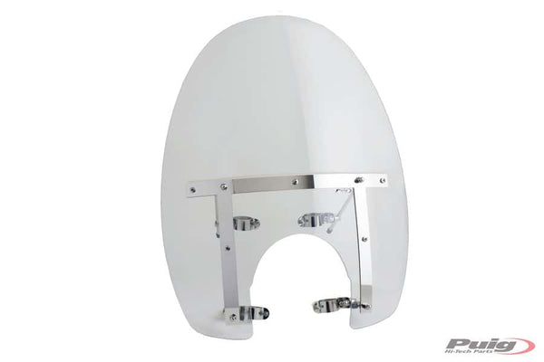 Puig Windscherm model America III met bevestigingsset speciaal transparant
