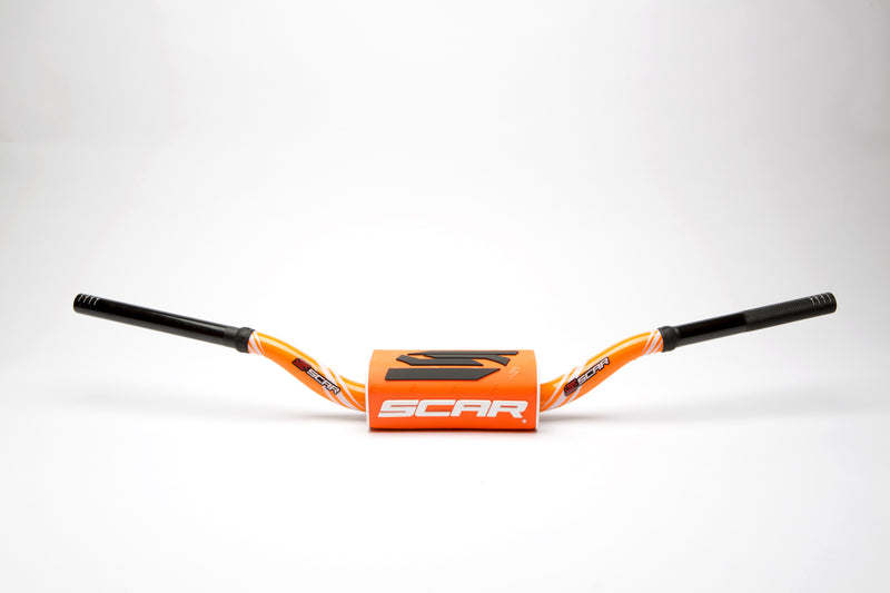 Scar O² Stuur Ø28,6 mm RC stuurkussen Stuur oranje, Stuurkussen oranje