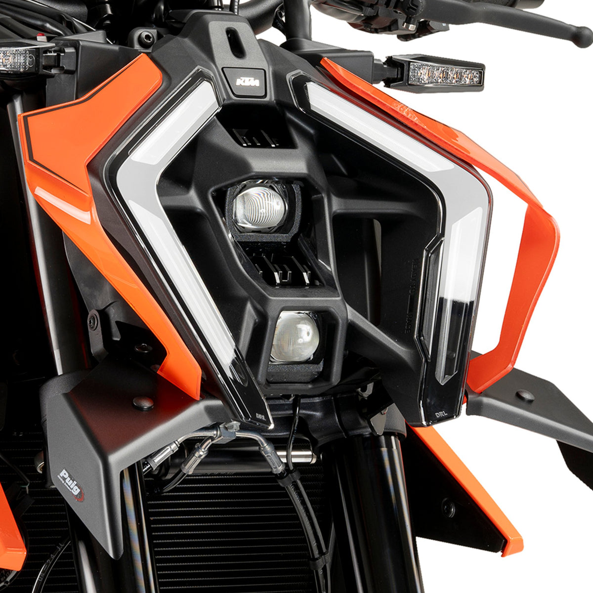 Puig Frontspoiler Naked KTM 990 Duke (2024 en later) mat zwart