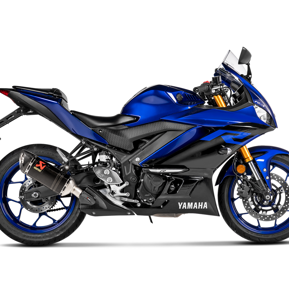 Akrapovic Hitteschild Carbon Yamaha YZF-R3 en YZF-R25 2014-2021, productfoto 2