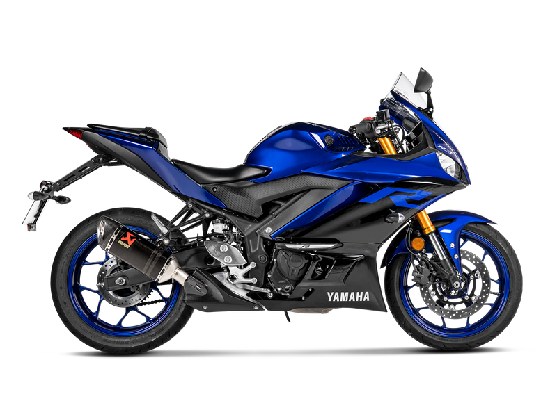 Akrapovic Hitteschild Carbon Yamaha YZF-R3 en YZF-R25 2014-2021, productfoto 2