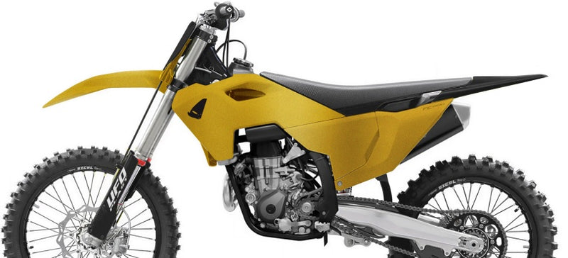 UFO Plasticset Zwart HUSQVARNA FC250/FC350 2023-2024