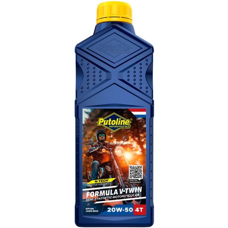 Putoline Formula V-Twin 20W-50 motorolie 1 liter