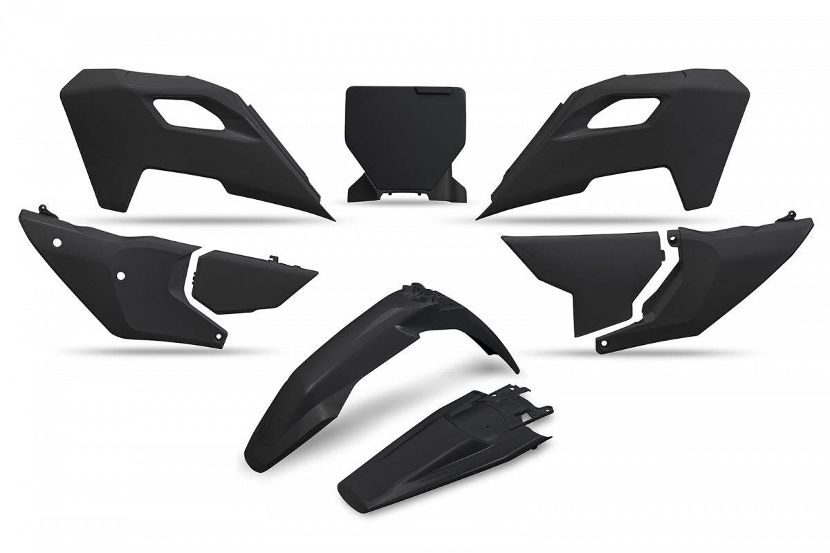 UFO Plasticset Zwart HUSQVARNA FC250/FC350 2023-2024