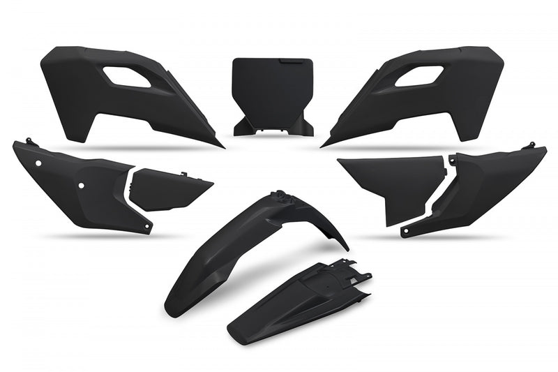 UFO Plasticset Zwart HUSQVARNA FC250/FC350 2023-2024