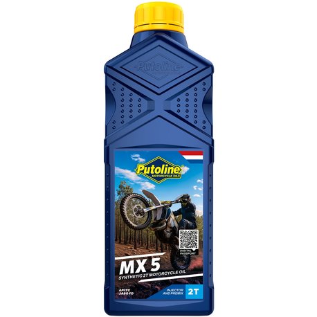 Putoline MX5 tweetaktolie 1 liter