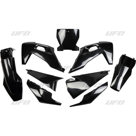 UFO Plasticset Zwart HUSQVARNA FC250/FC350 2019-2022