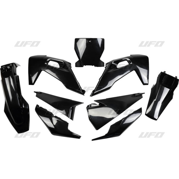 UFO Plasticset Zwart Husqvarna FC250/FC350 2019-2022